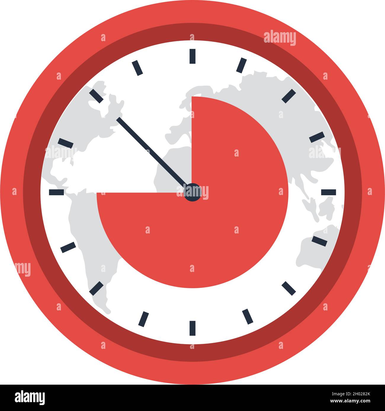 clock time world Stock Vector Image & Art Alamy
