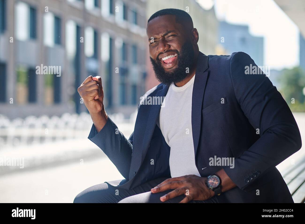 Young elegant african american man hi-res stock photography and images ...
