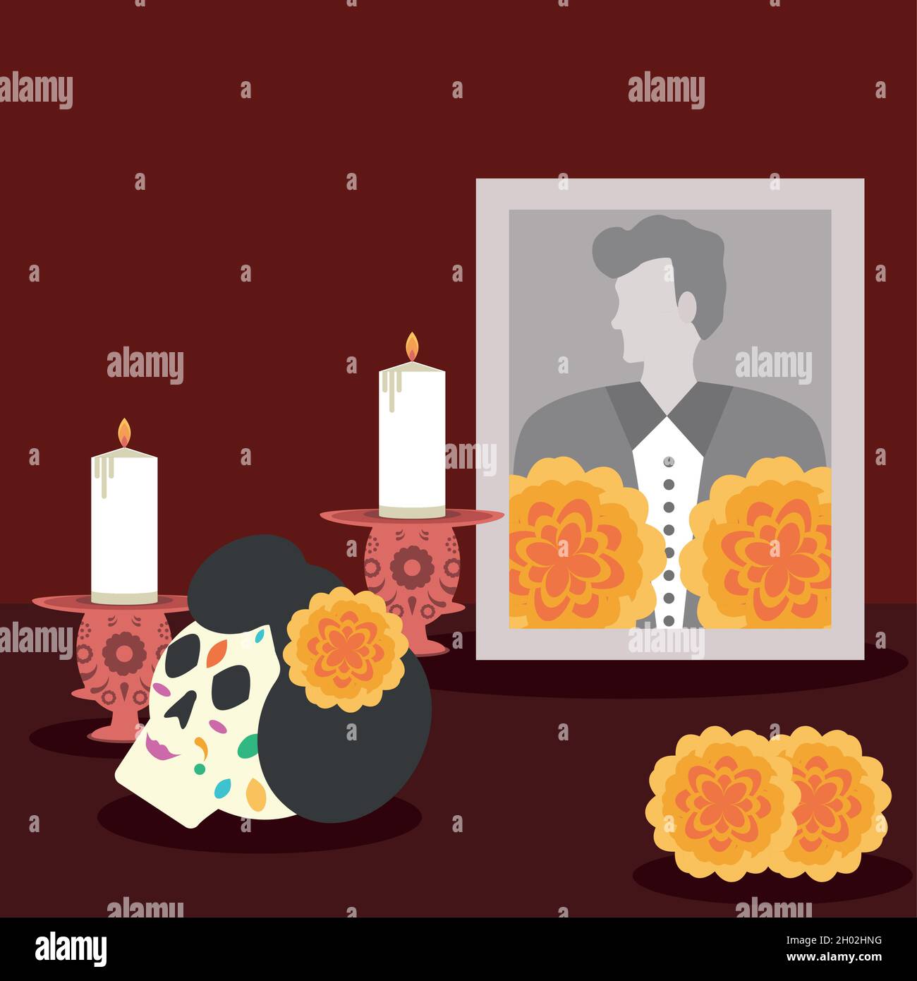 Mexican Day Of The Dead Stock Image