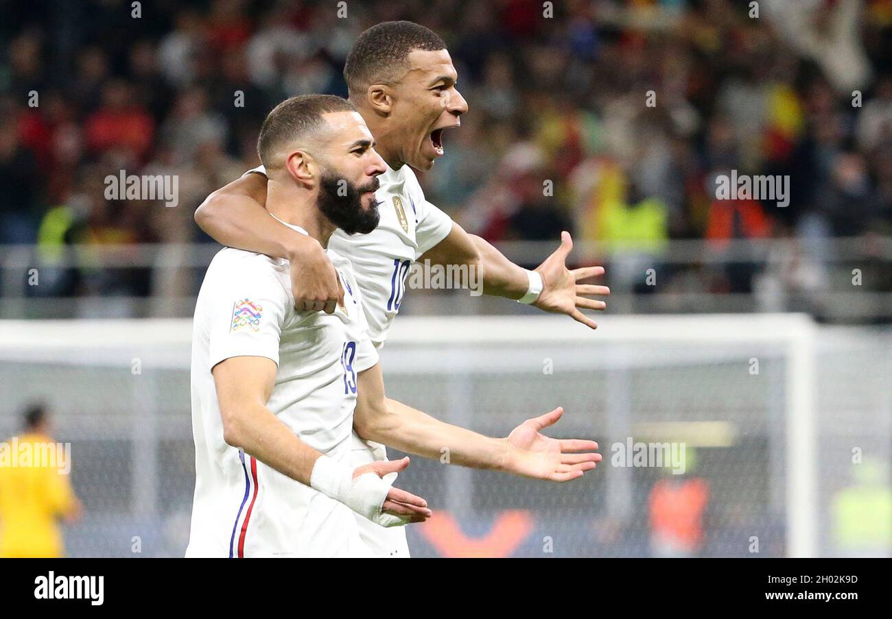Espagne - France match en direct Live du Dimanche 10 octobre 2021
