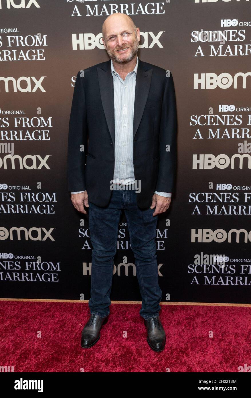 New York, NY - October 10, 2021: Director Hagai Levi attends screening of HBO Scenes From A Marriage at Museum of Modern Art Stock Photo