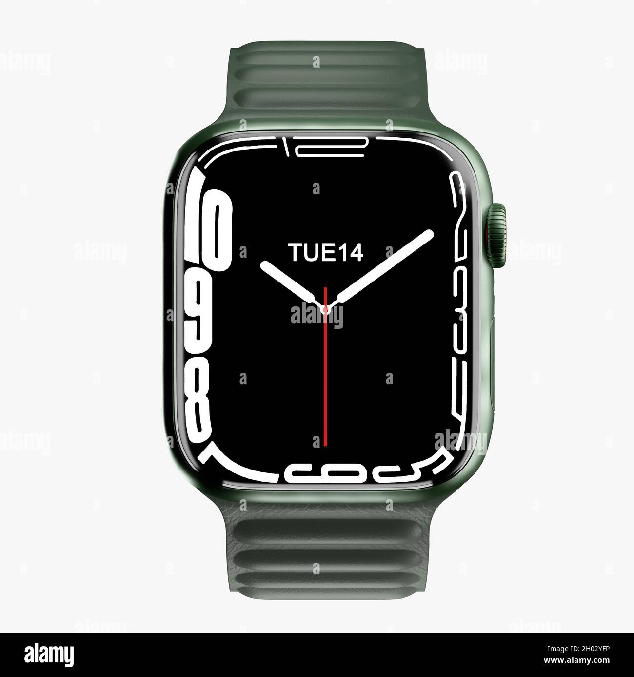 apple watch series 7 3d model concept render Stock Photo Alamy