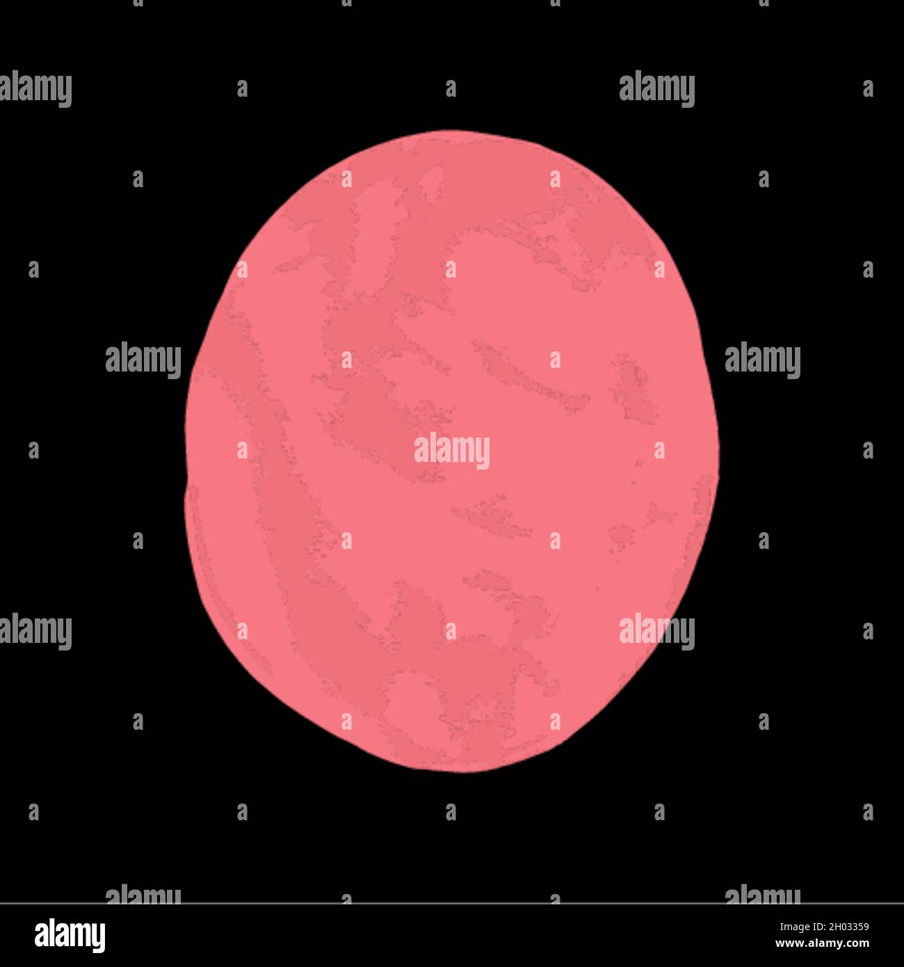 Pink brush stroke isolated on white vector  Stock Vector