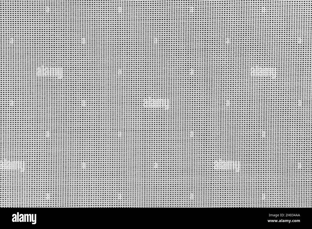 Mesh pattern of the plastic textured surface. Abstract gray background Stock Photo