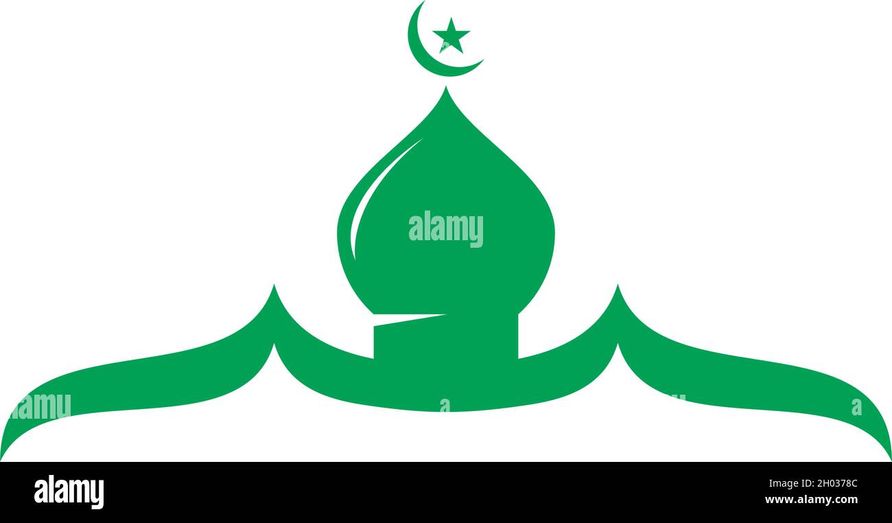 Mosque icon vector template Stock Vector Image & Art - Alamy