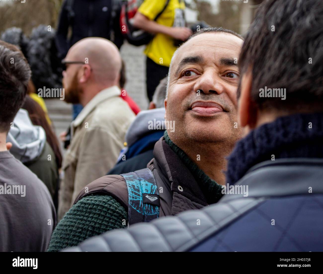 Peoples Vote March in London, March 2019 Stock Photo