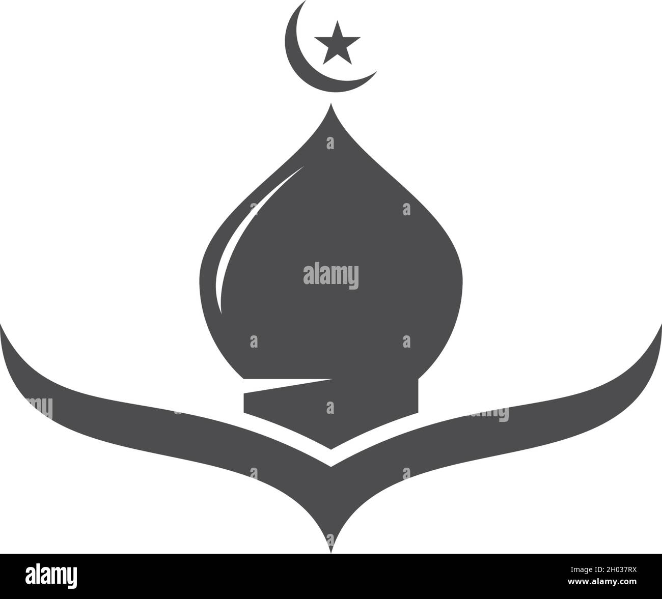 Mosque icon vector template Stock Vector Image & Art - Alamy