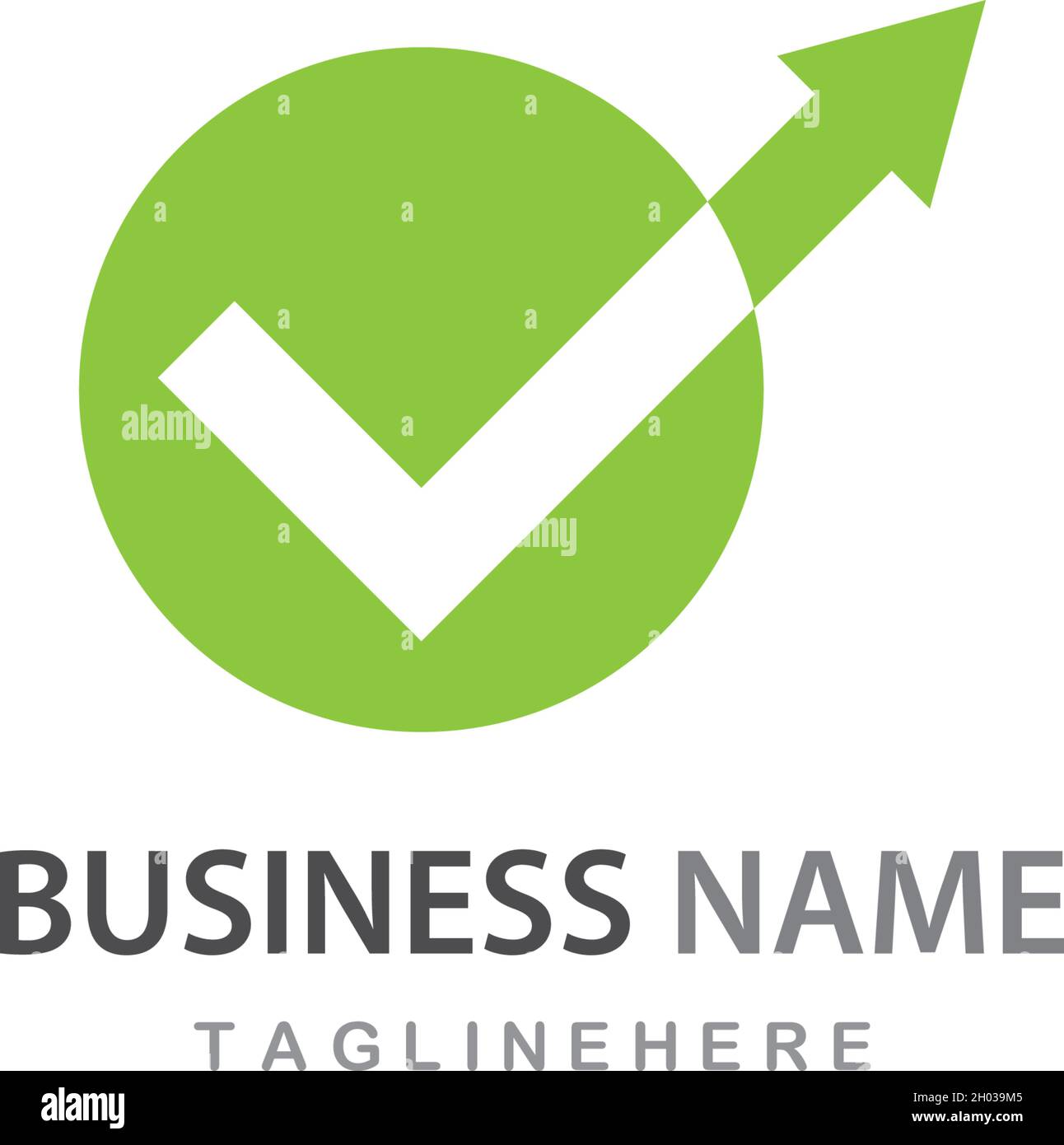 Business Finance professional logo template vector Stock Vector