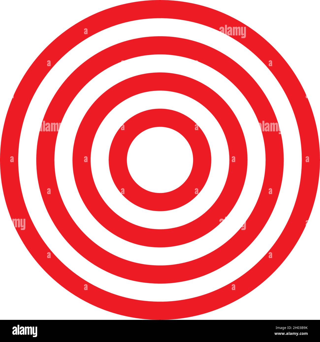 Target icon vector ilustration template Stock Vector