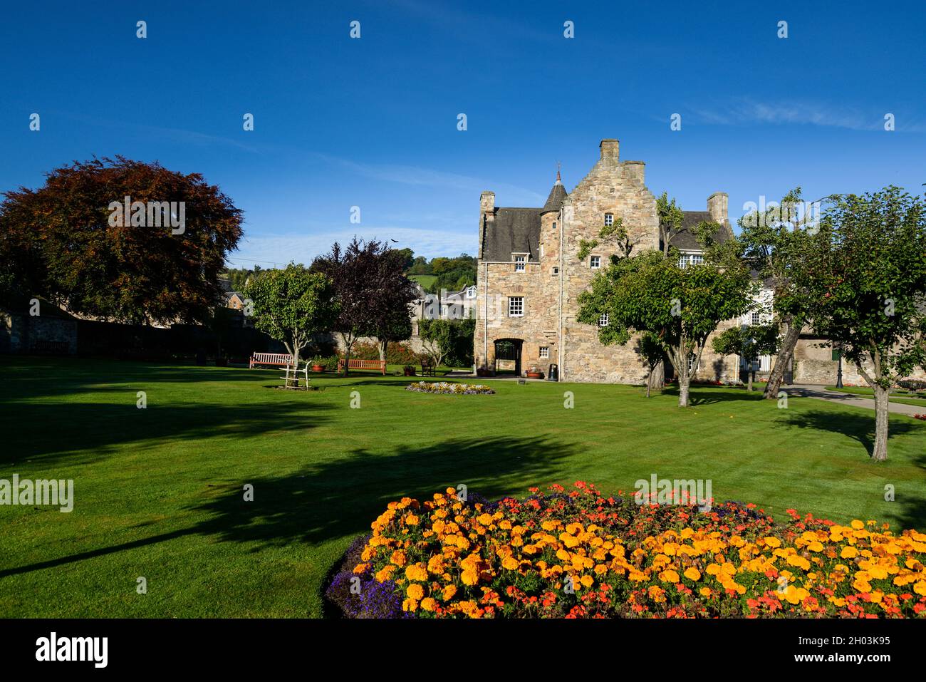 Mary Queen of Scots House in Jedburgh, Scottish Borders, Scotland, UK