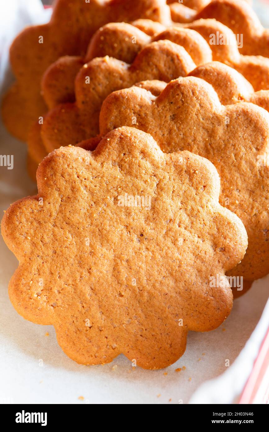 Pepparkakor , Swedish Ginger Cookies Stock Photo Alamy