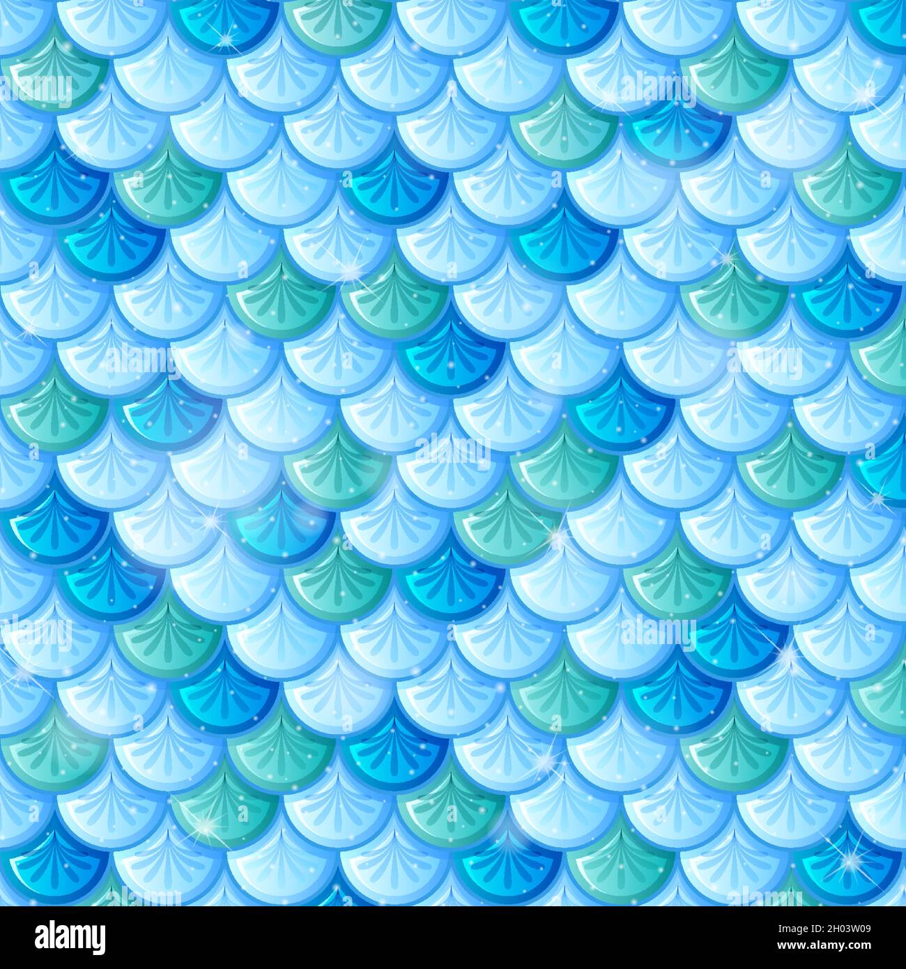 Fish scale seamless pattern background illustration Stock Vector Image ...