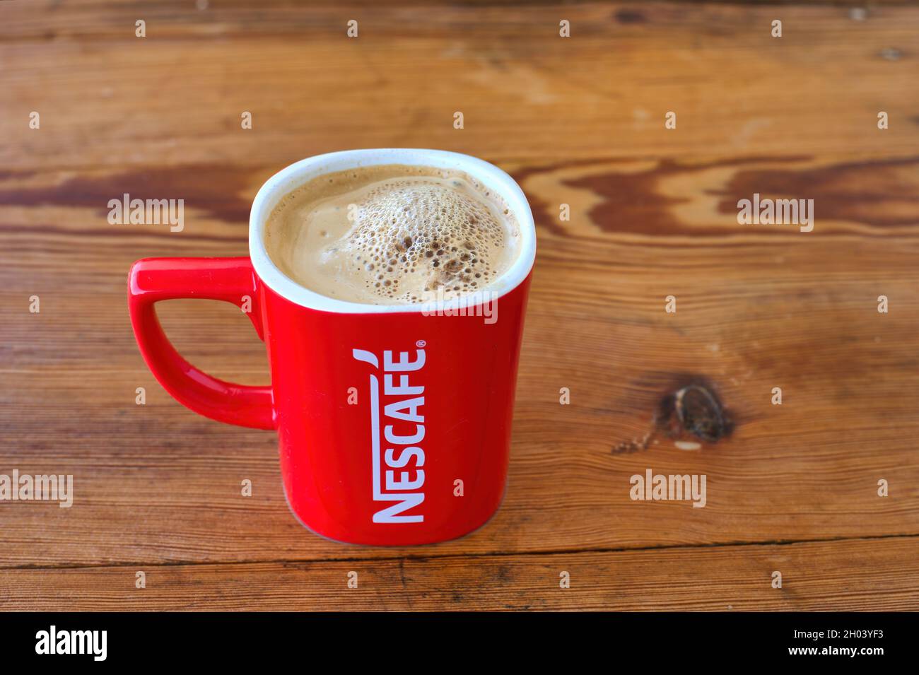 Breakfast with nescafe hi-res stock photography and images - Alamy