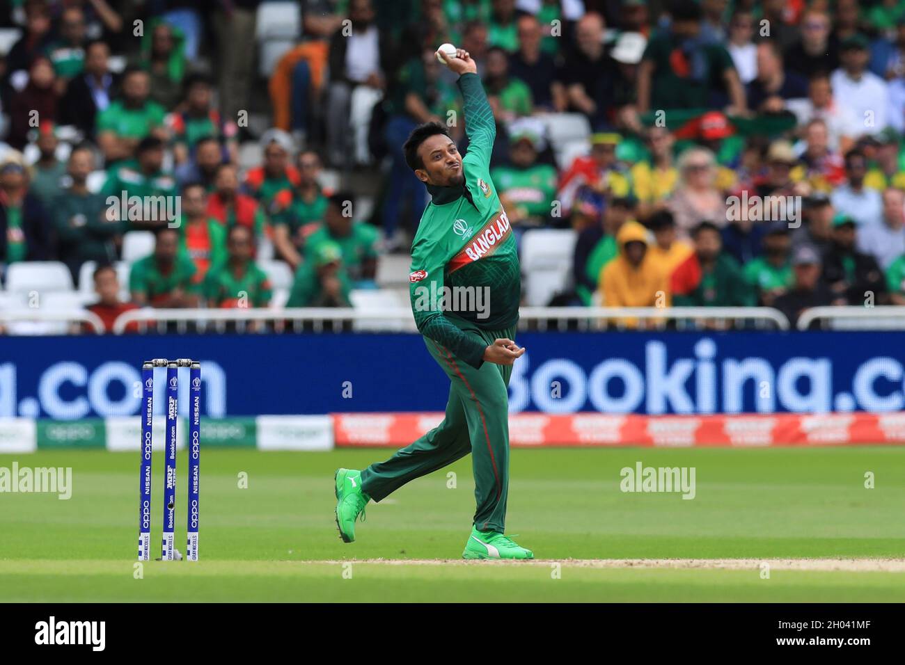 Bangladeshi Cricket Player Shakib Al Hasan In Action During The 26th ...