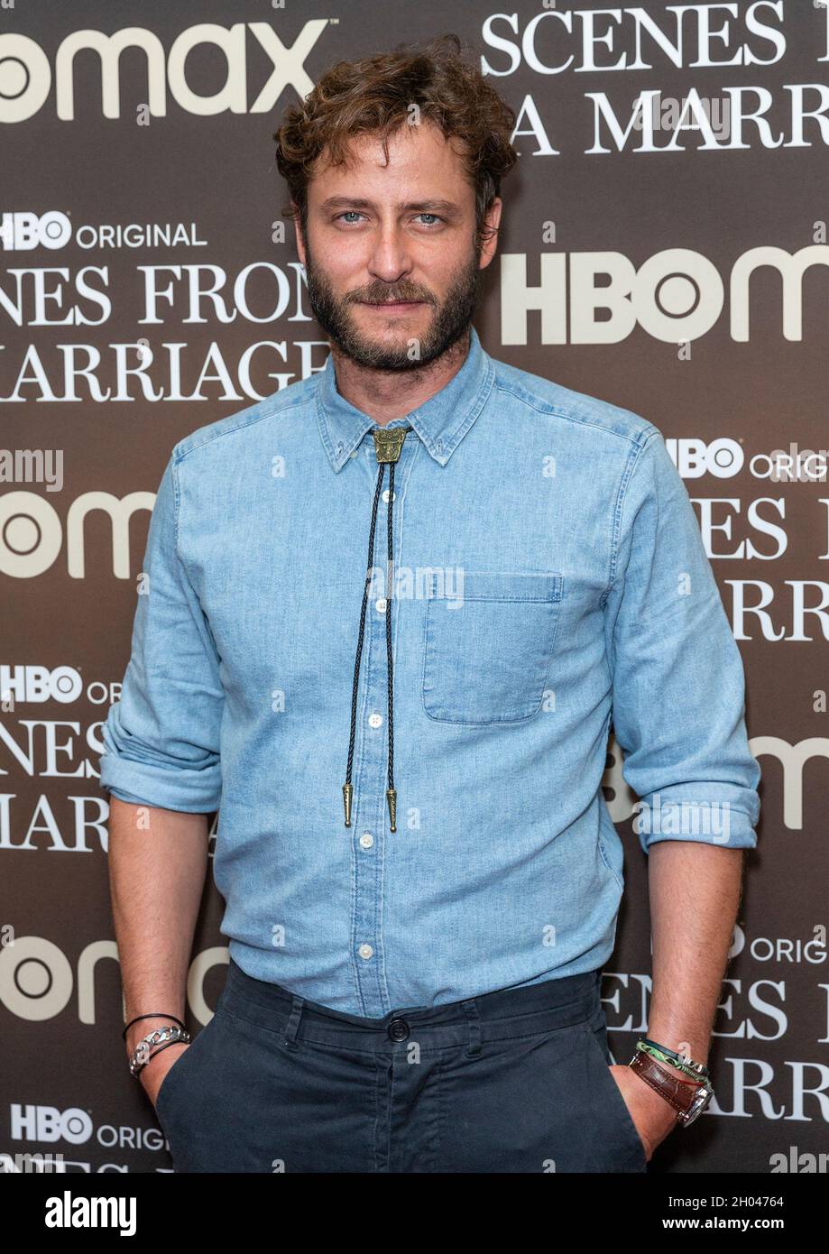 New York, United States. 10th Oct, 2021. Actor Michael Aloni attends