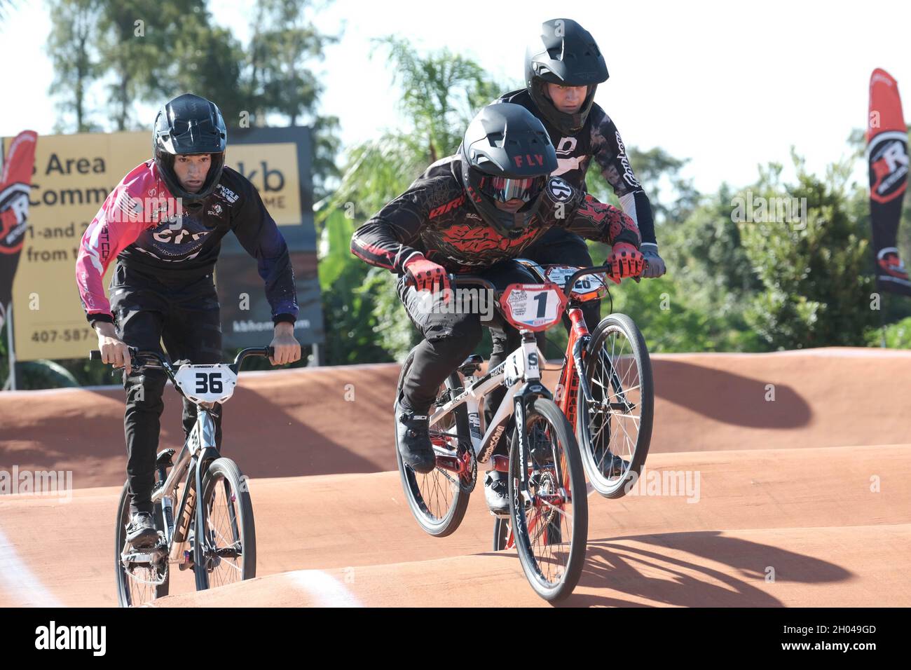 BMX Racing National USA Riders Stock Photo Alamy
