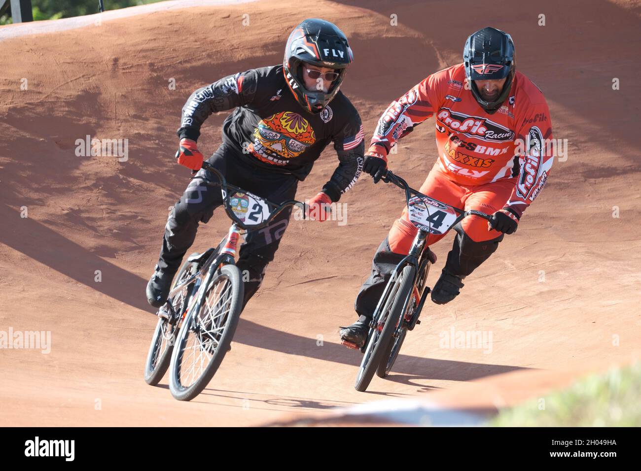 BMX Racing National USA Riders Stock Photo Alamy
