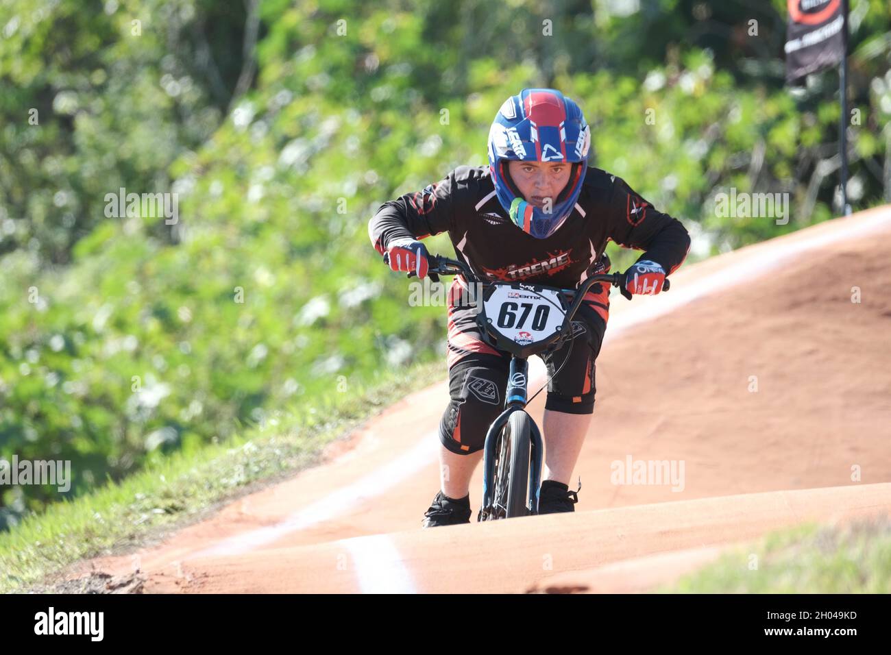 BMX Racing National USA Riders Stock Photo Alamy