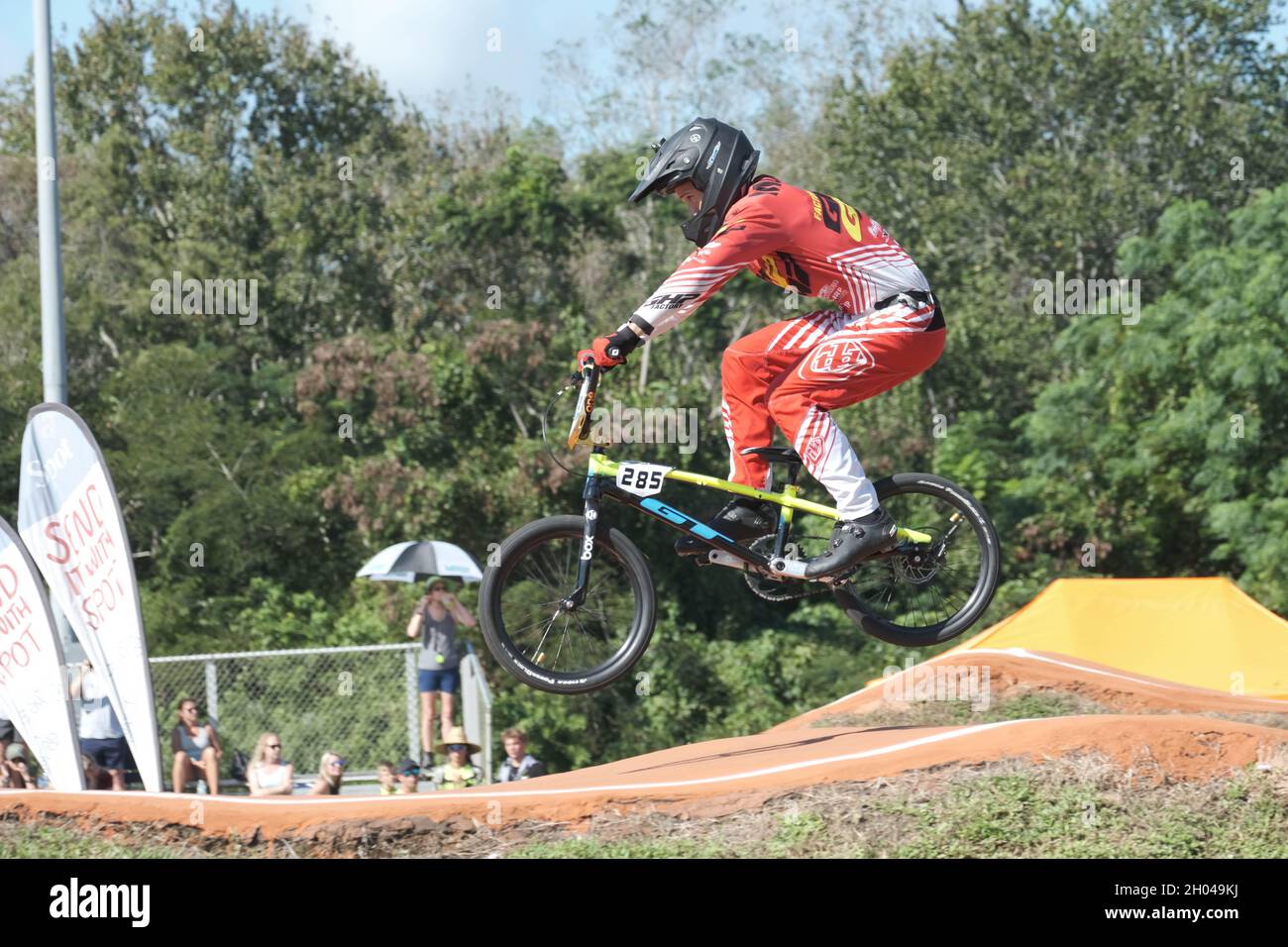 BMX Racing National USA Riders Stock Photo Alamy