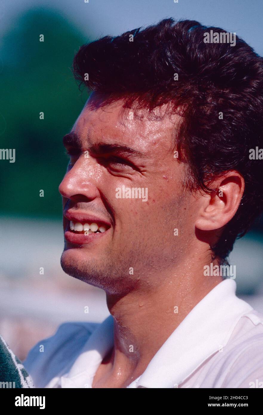 Spanish tennis player Sergi Brugera, 1990s Stock Photo