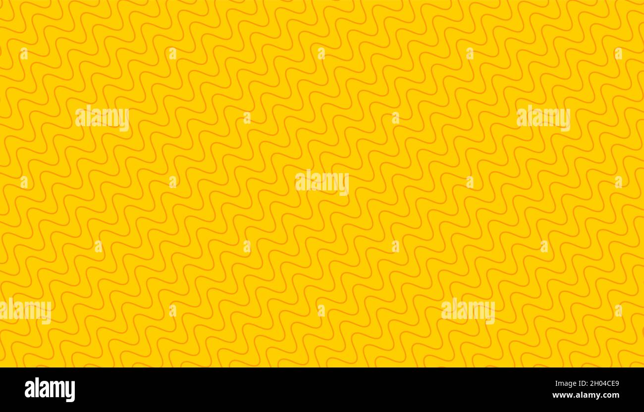Pasta abstract background with yellow lines, pasta geometric pattern Stock Vector