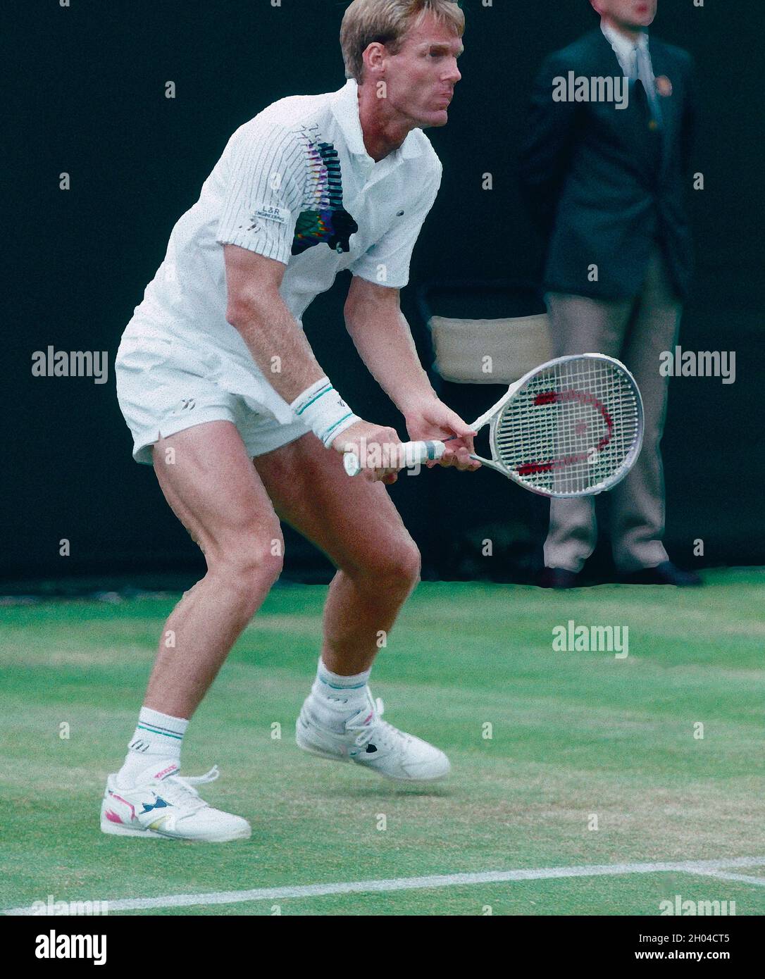 American tennis player Jimmy Brown, 1980s Stock Photo