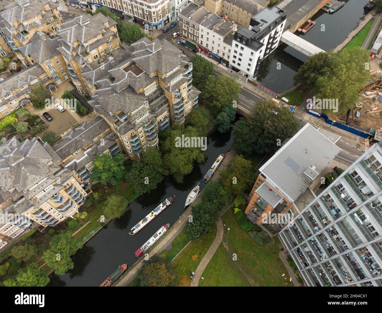 Nightingale Lodge. Admiral Walk, Maida Vale London W9, England Stock