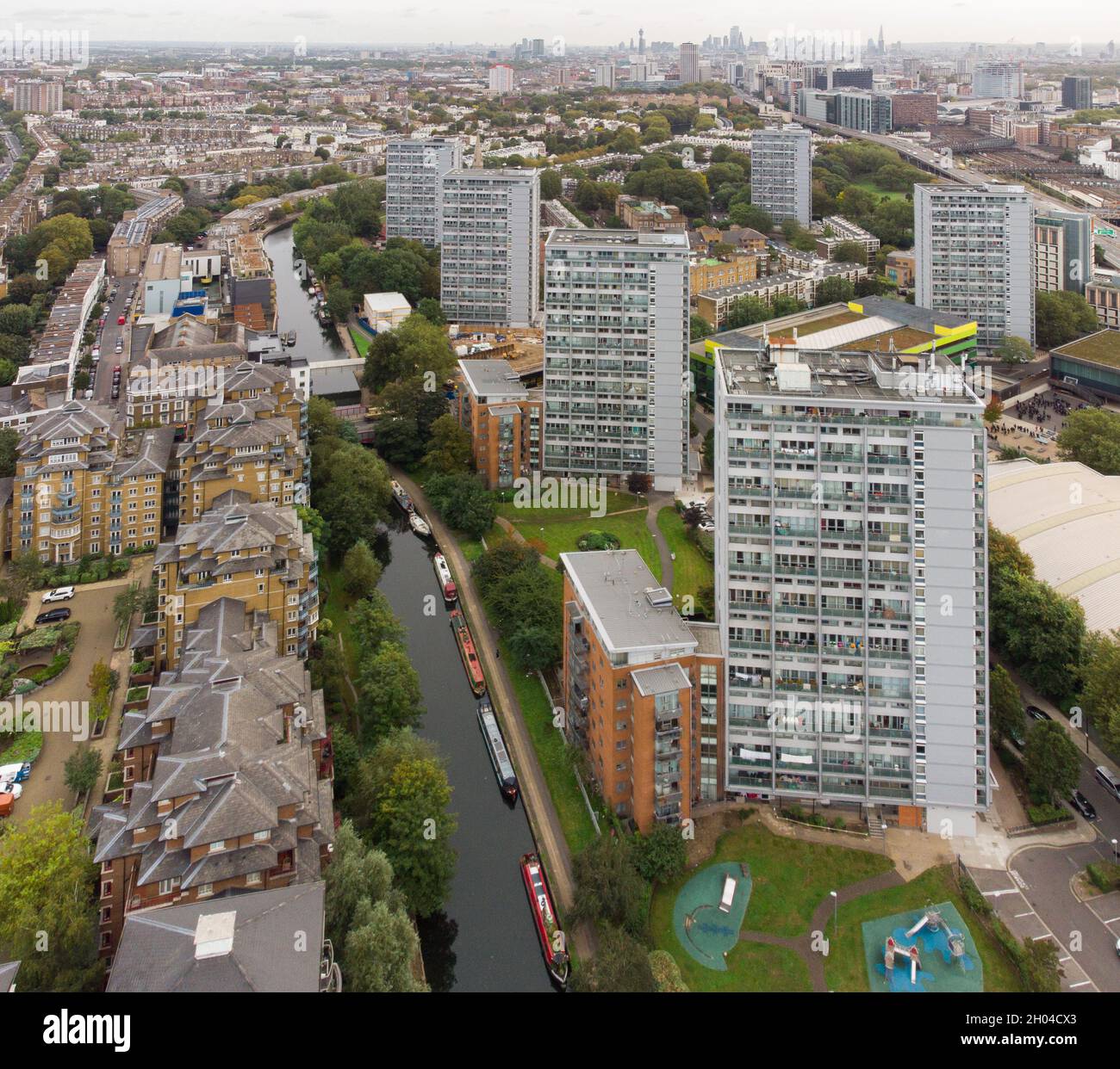 Brindley House, Polesworth House on Grand Union Canal, Westbourne Park