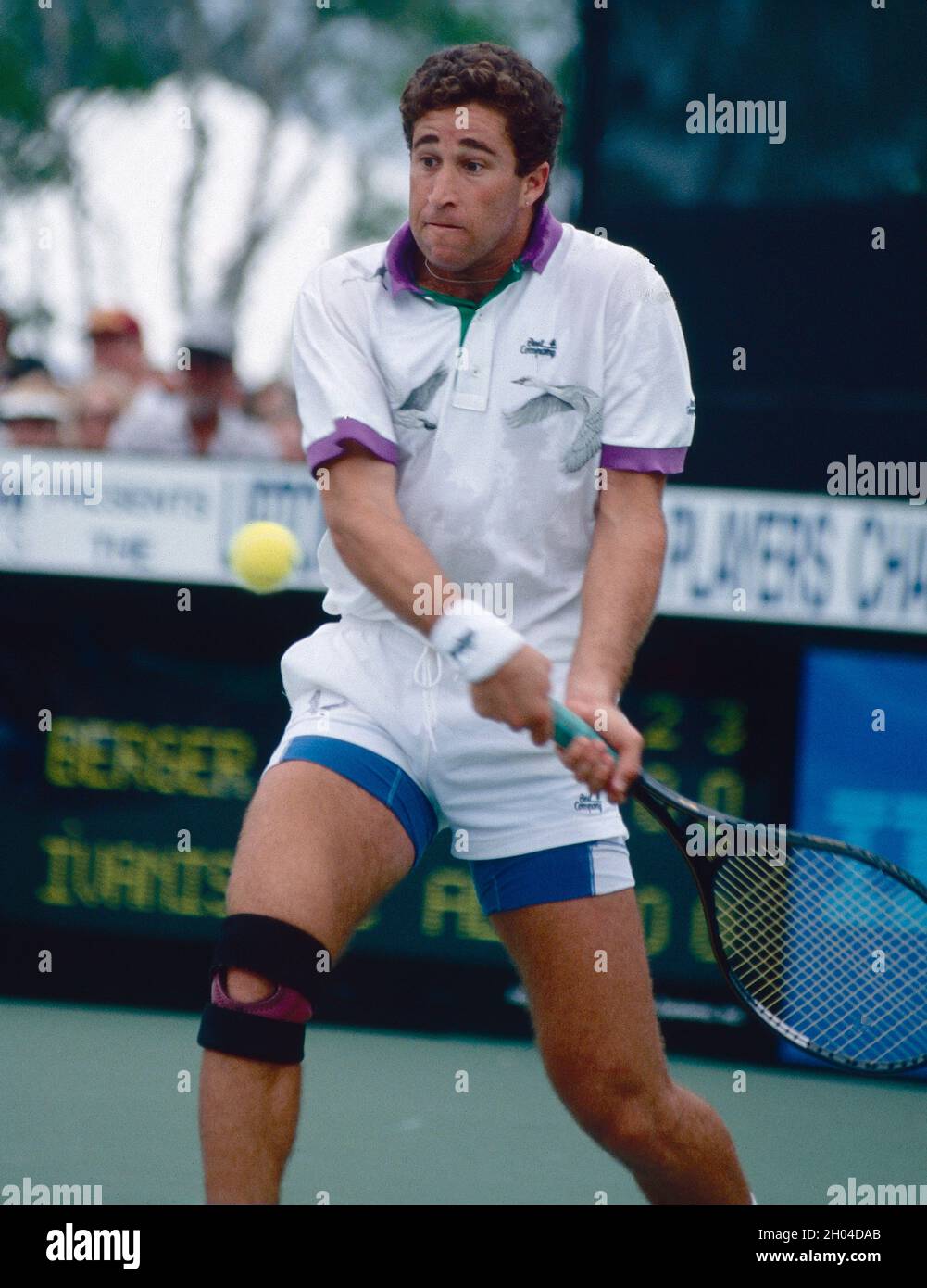 American tennis player Jay Berger, 1980s Stock Photo - Alamy