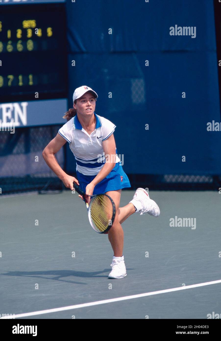 Zimbabwe tennis player Cara Black, US Open 1997 Stock Photo - Alamy