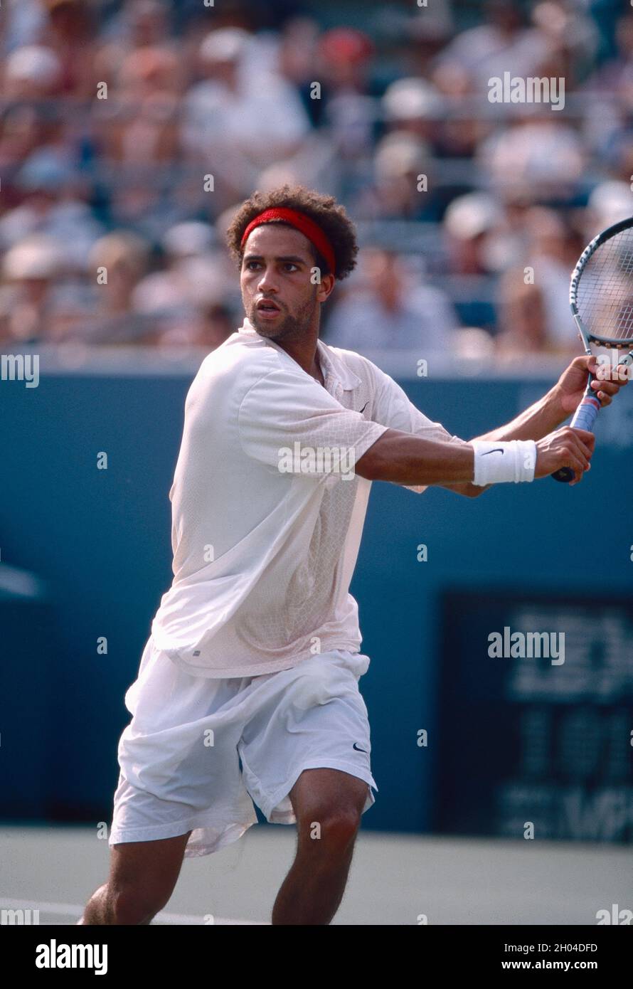 American tennis player James Blake, US Open 2001 Stock Photo - Alamy