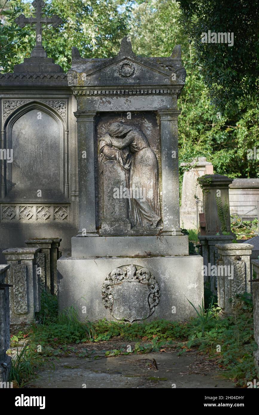 kensal green cemetery london Stock Photo