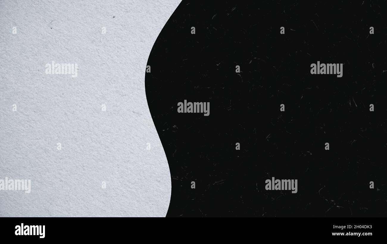 Colored background moves in wavy line on black background. Animation ...