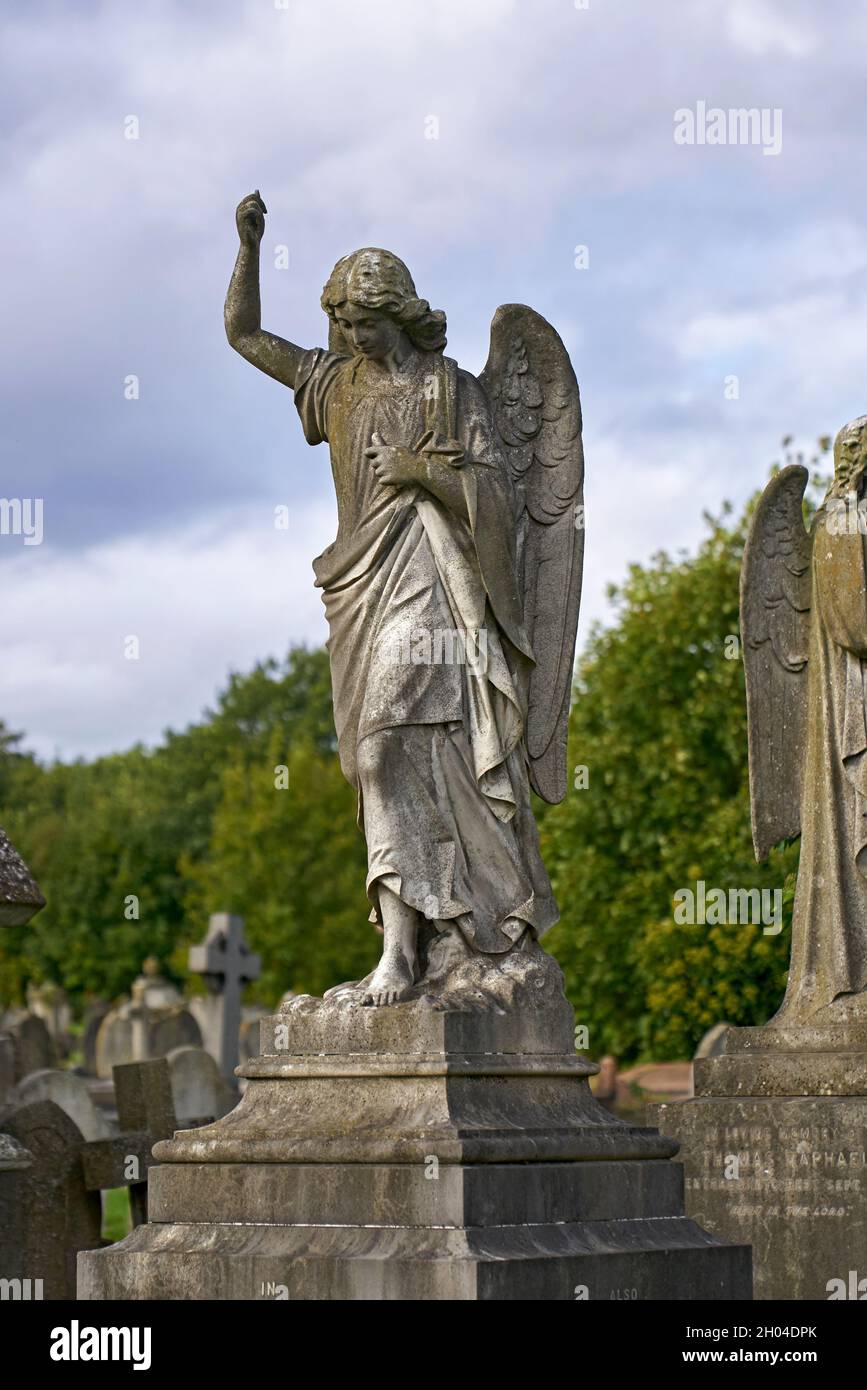 kensal green cemetery london Stock Photo