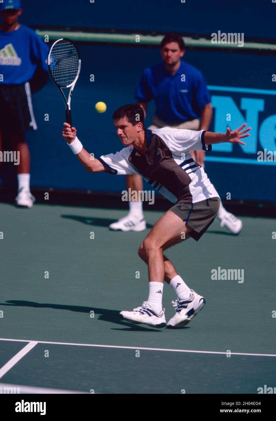 British tennis player Tim Henman, 1990s Stock Photo