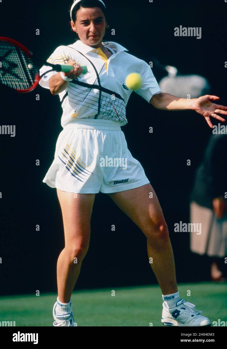 Georgian tennis player Leila Meskhi, 1990s Stock Photo - Alamy