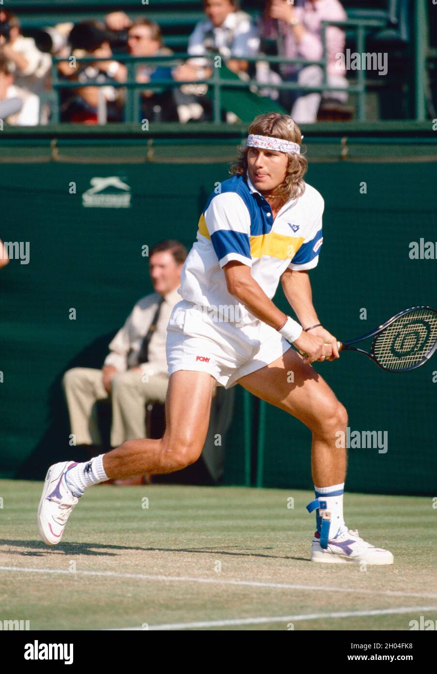 Swedish tennis player Peter Lundgren, Wimbledon, UK 1990s Stock Photo -  Alamy