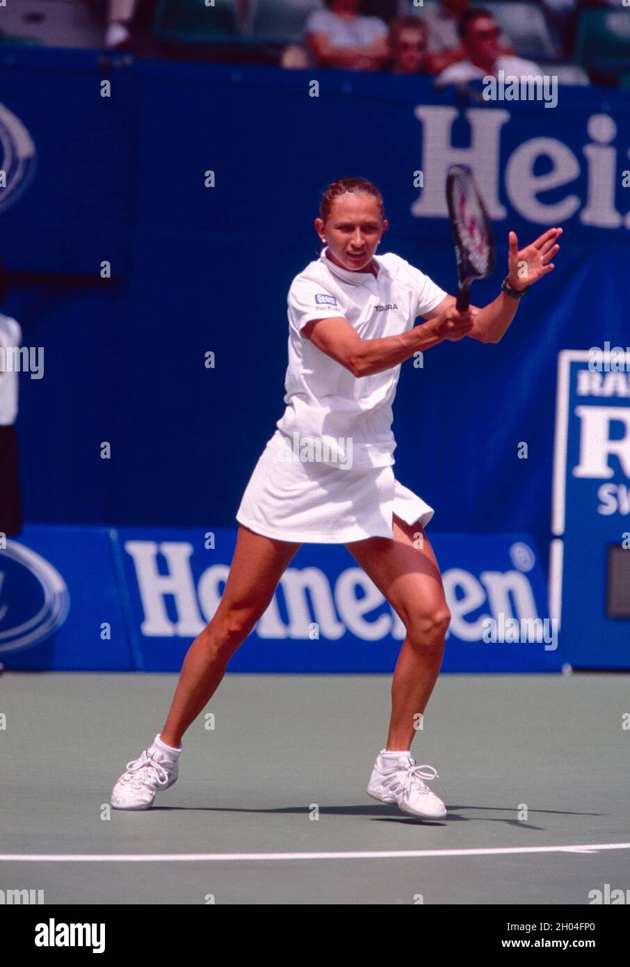 Russian tennis player Elena Likhovtseva, 2000s Stock Photo