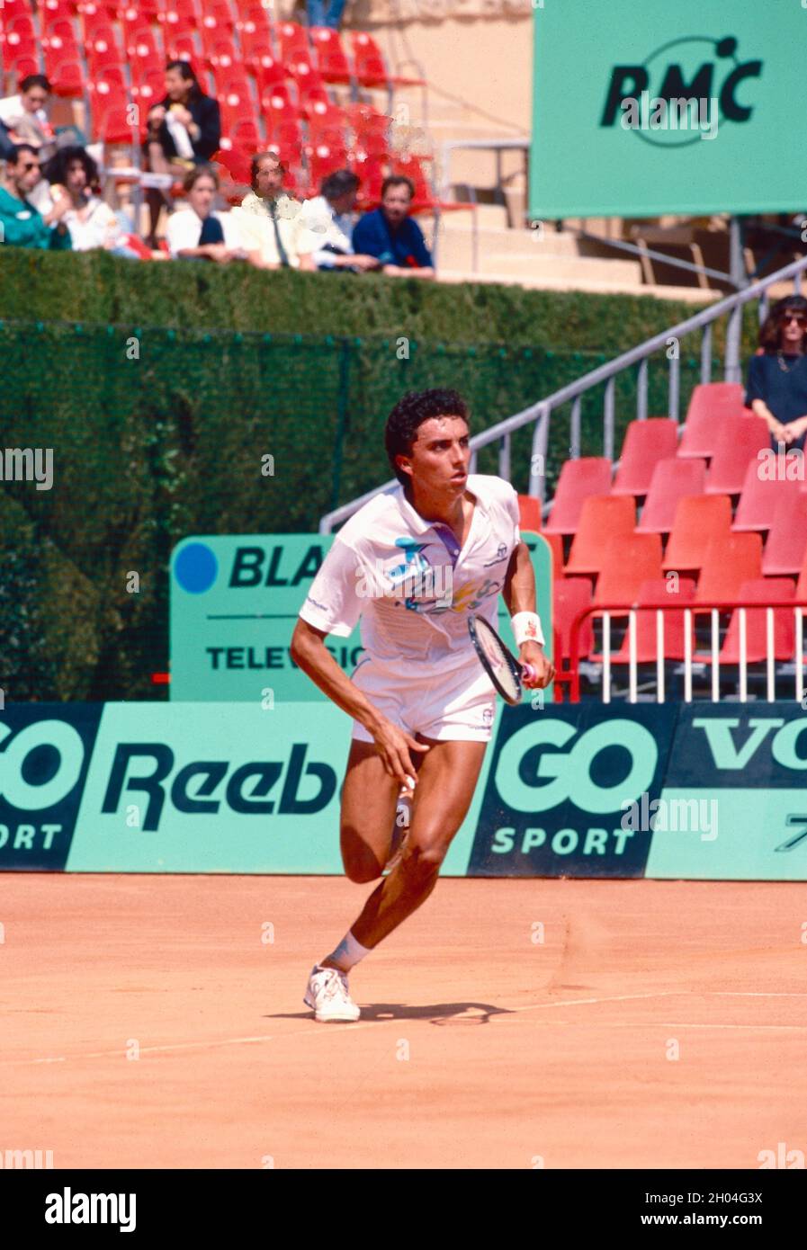 Mexican tennis player and coach Leonardo Lavalle, 1990s Stock Photo Alamy
