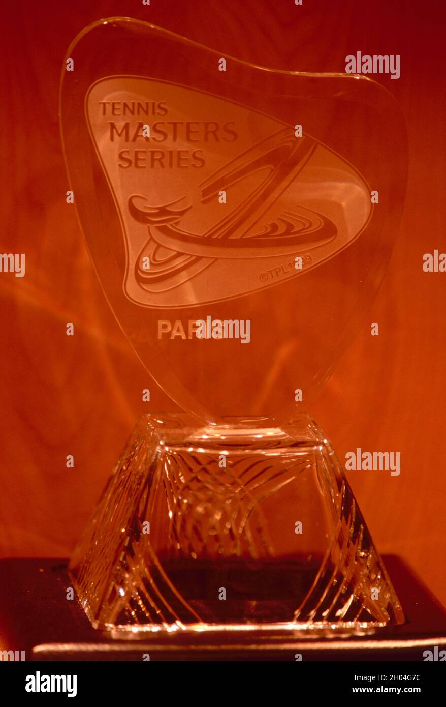 ATP tennis Master Series trophy, Paris, France 1999 Stock Photo Alamy