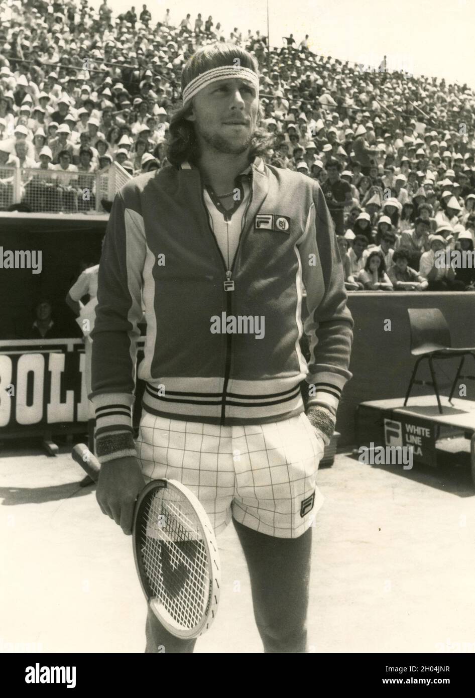 Swedish tennis player Bjorn Borg, 1980s Stock Photo - Alamy
