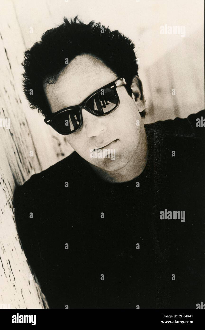 American singer and songwriter Billy Joel, 1980s Stock Photo