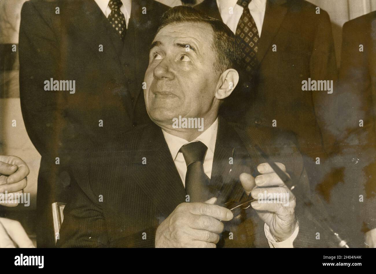 Soviet Belarusian politician and diplomat Andrei Gromyko, 1970s Stock ...