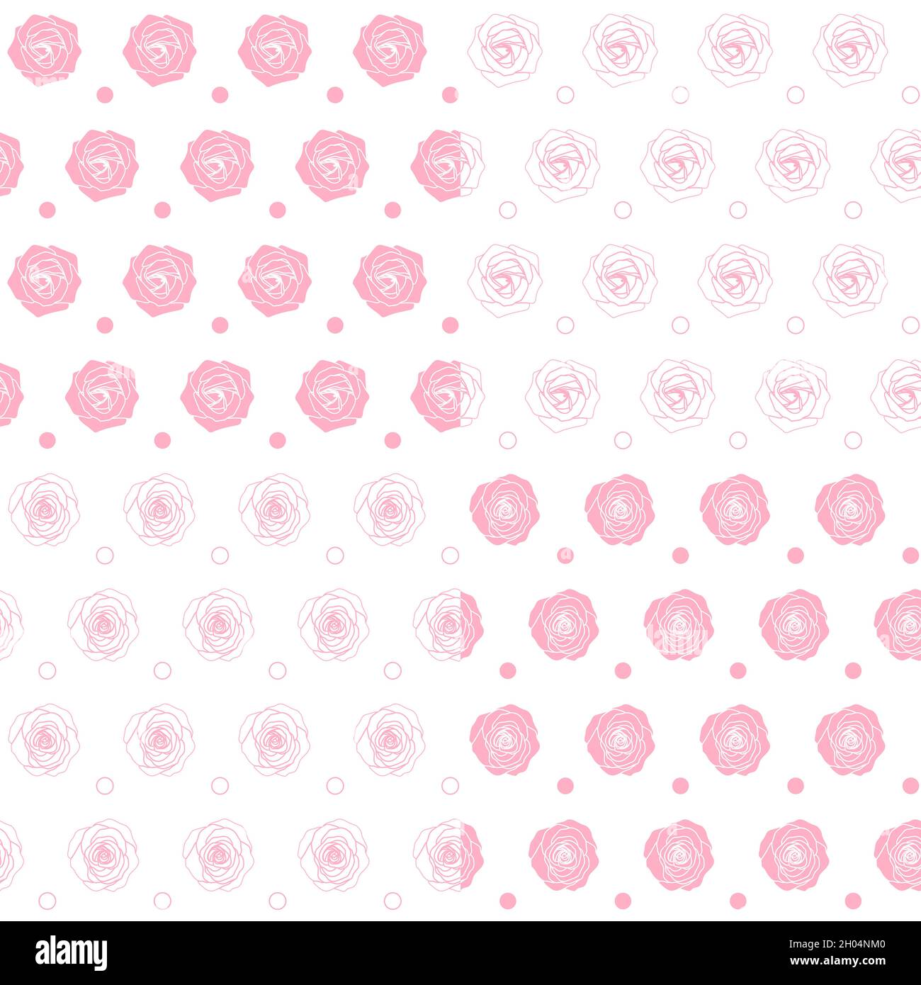 Seamless rose hi-res stock photography and images - Alamy