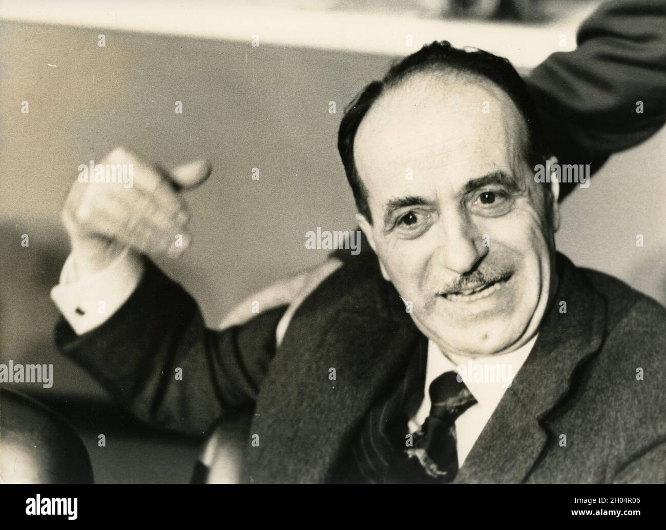 Italian politician Luigi Preti, 1980s Stock Photo - Alamy