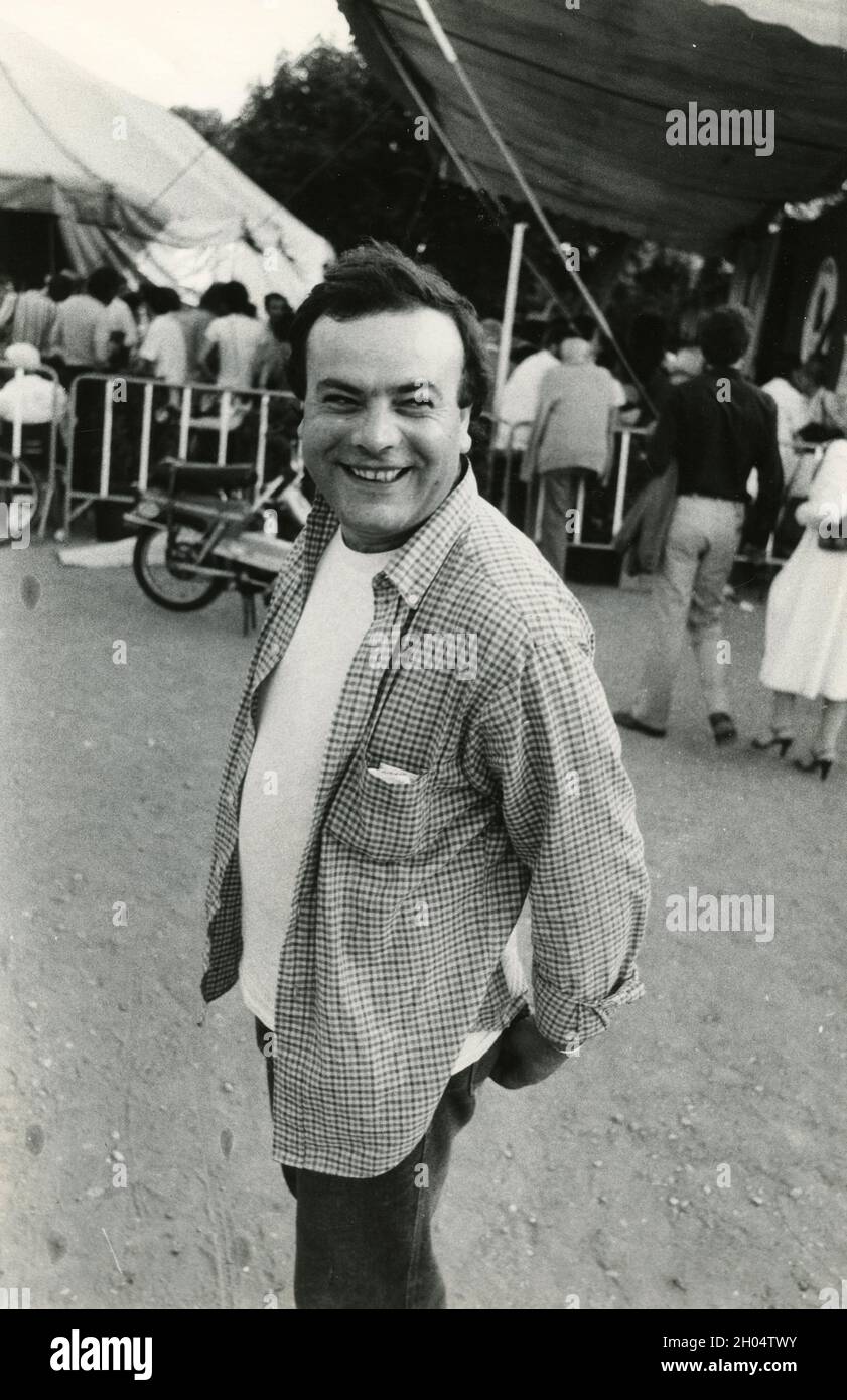 Italian politician Domenico Mimmo Pinto, 1980s Stock Photo