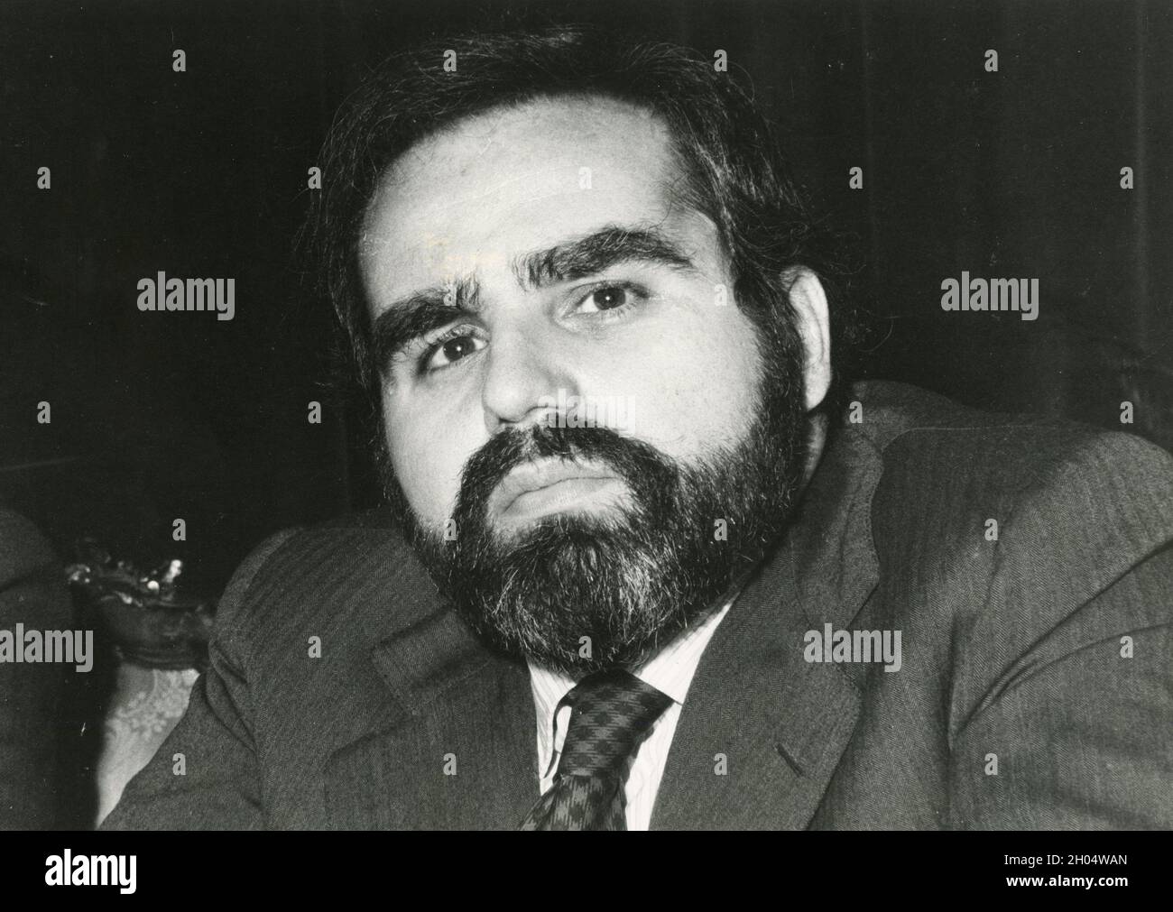 Italian publischer Angelo Rizzoli, 1980s Stock Photo Alamy