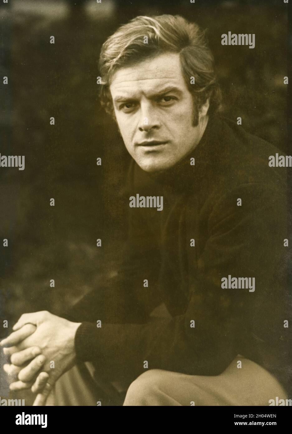 Italian actor Gianni Garko, 1970s Stock Photo
