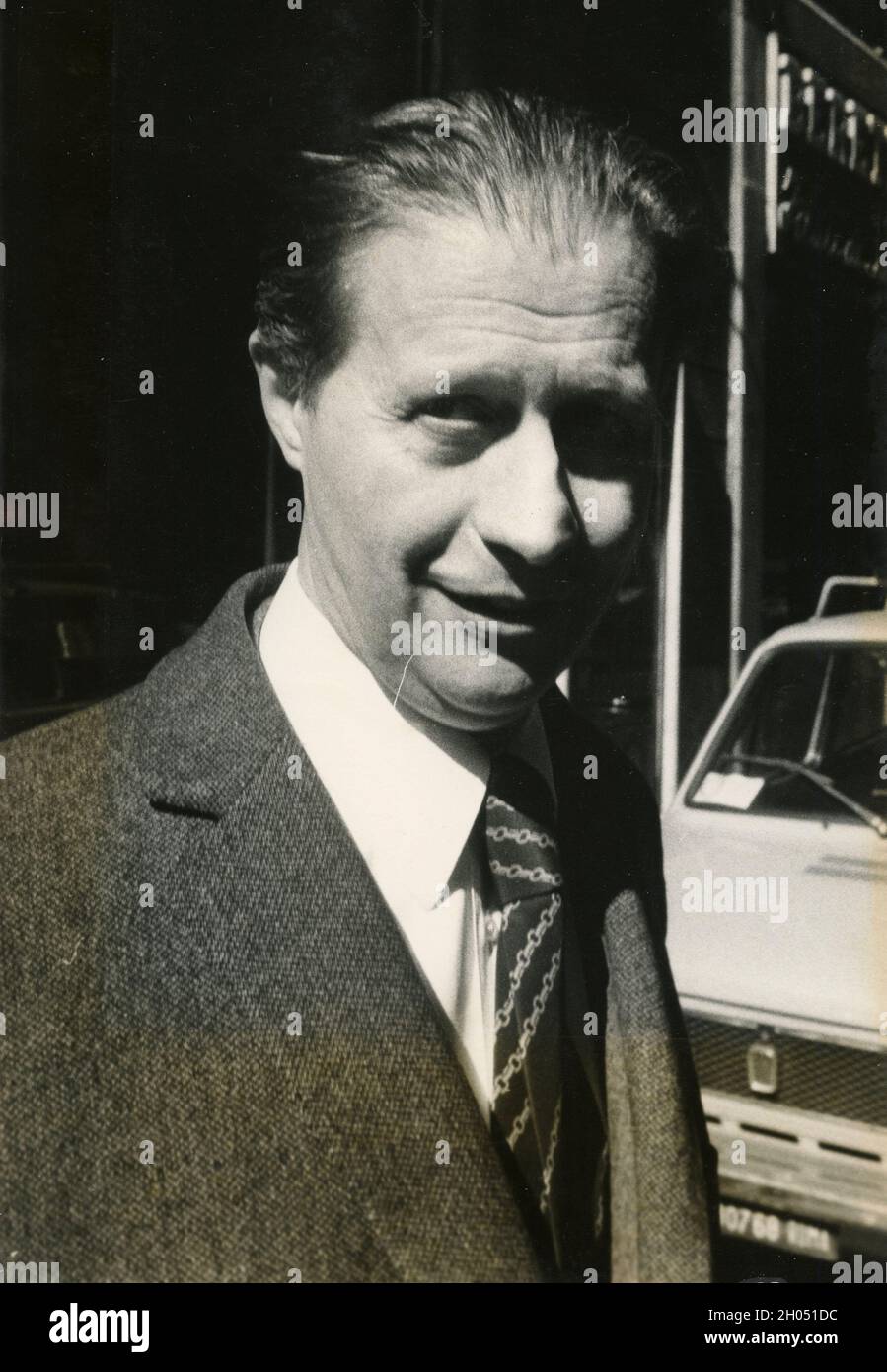 Italian journalist Emilio Rossi, 1970s Stock Photo - Alamy