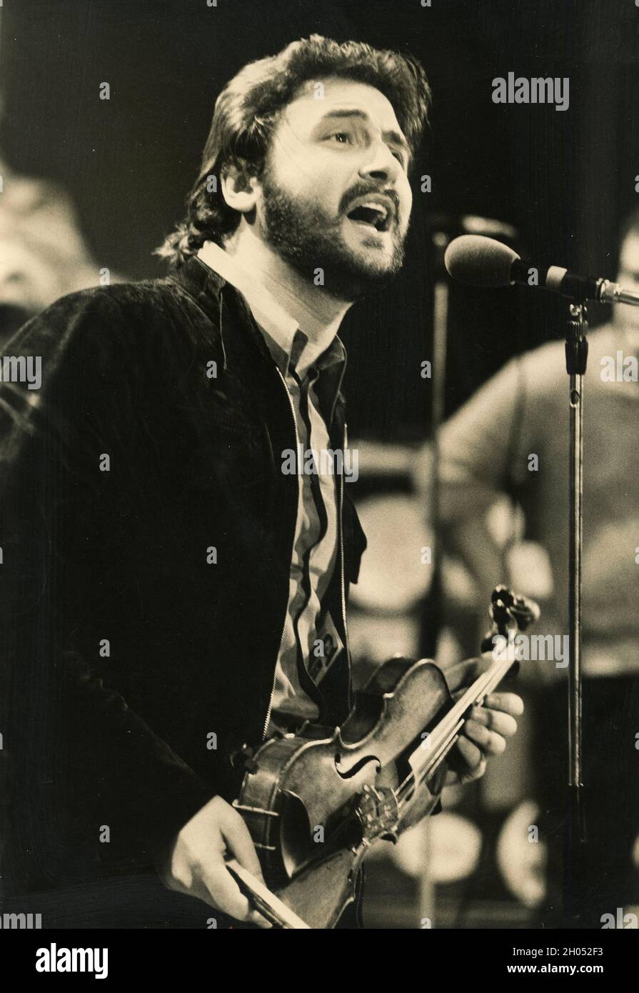 Italian musician, singer and composer Pino Donaggio, 1970s Stock Photo